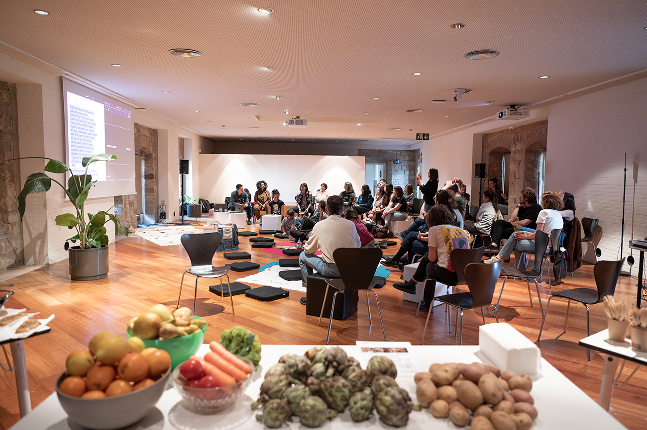 La Cuina del MACBA amb Marina Monsonís, S A V V Y Contemporary, b.ASIC a.CTIVIST k.ITCHEN i Wilde 24. Foto: Anna Fàbrega