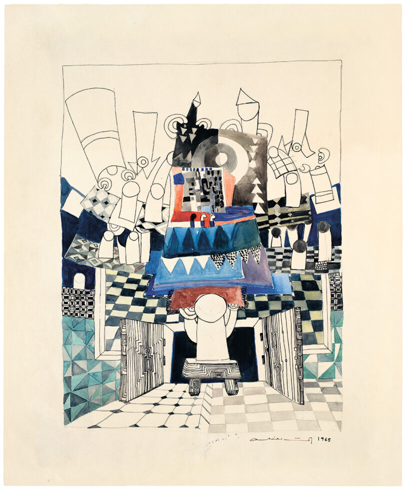 "Sense títol" (untitled), 1965. Aurèlia Muñoz Archive. Photo: MACBA. Fotogasull