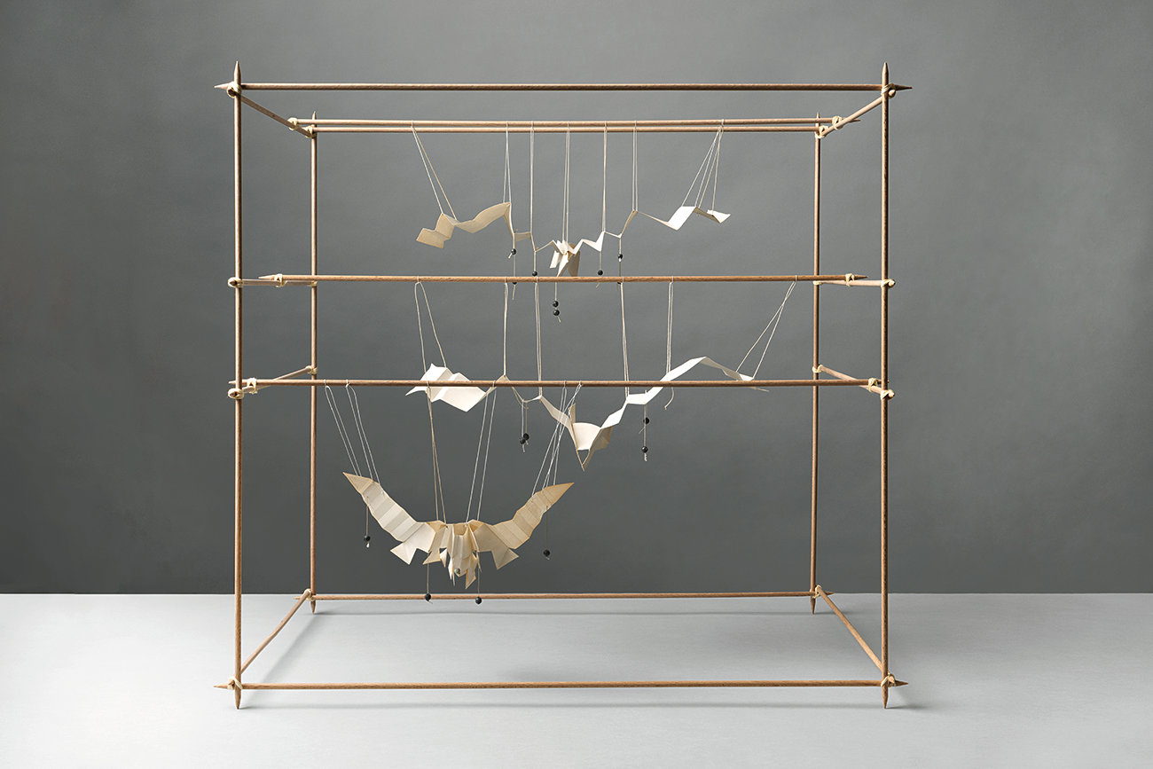 Maqueta per a "Ocells-estels", 1981. Arxiu Aurèlia Muñoz. Foto: Roberto Ruiz