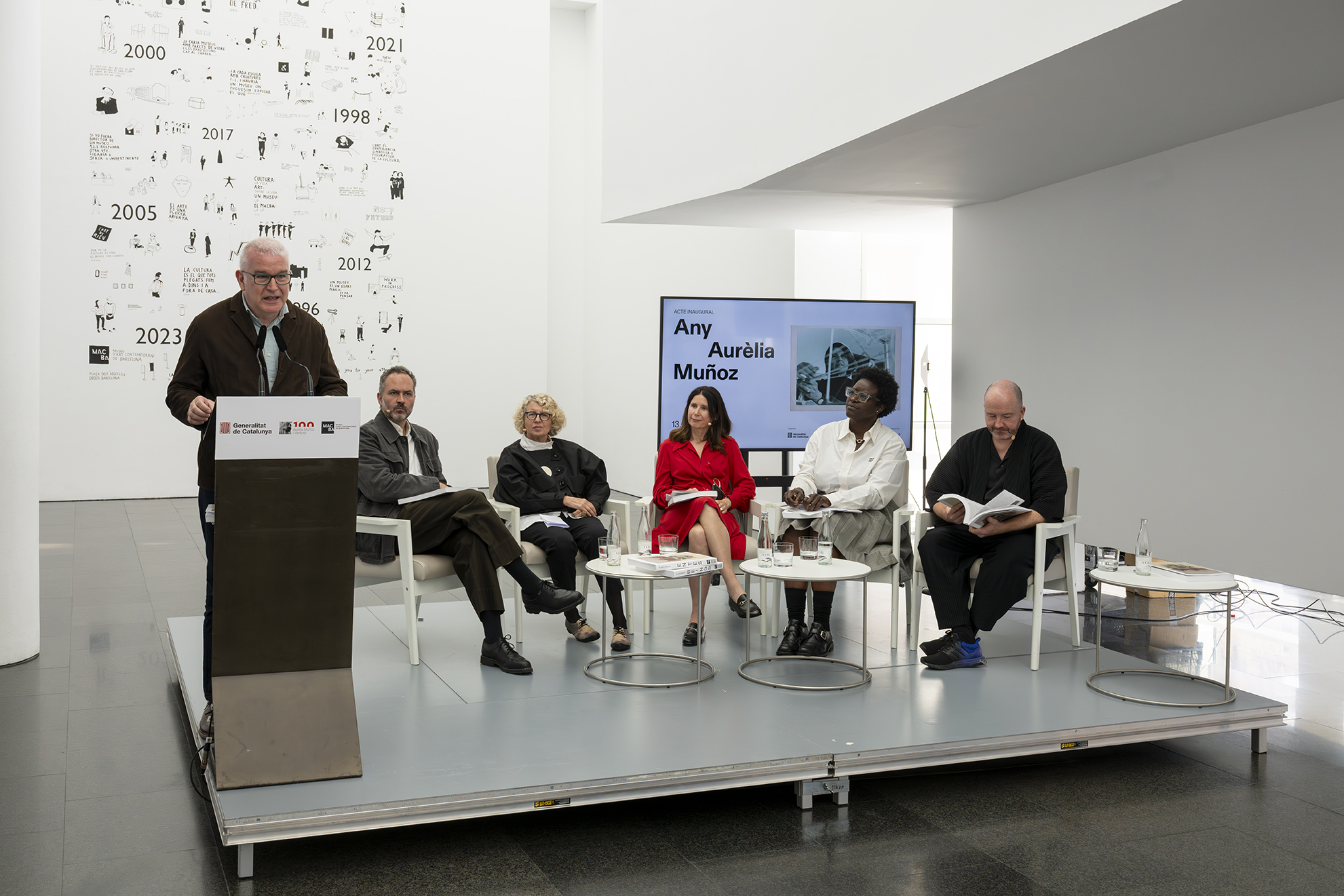 Acte inaugural de la commemoració del centenari del naixement d’Aurèlia Muñoz