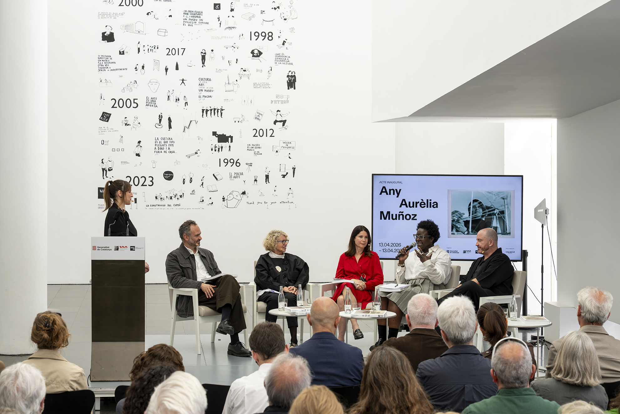 Acte inaugural de la commemoració del centenari del naixement d’Aurèlia Muñoz
