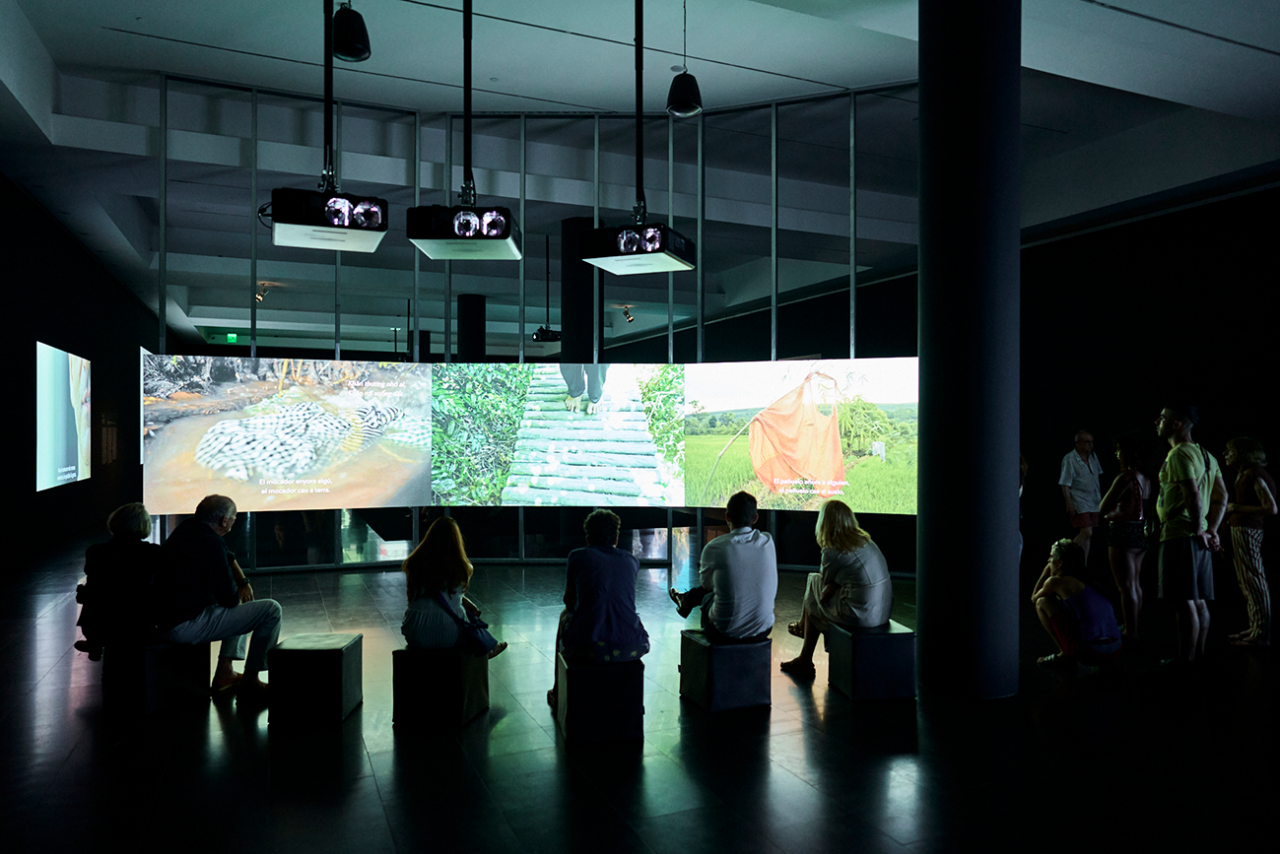 Exhibition views of 