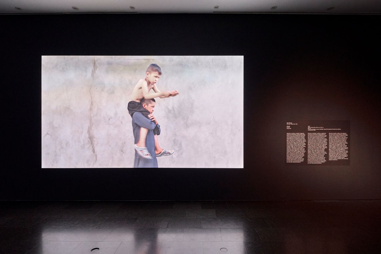 Exhibition views of 