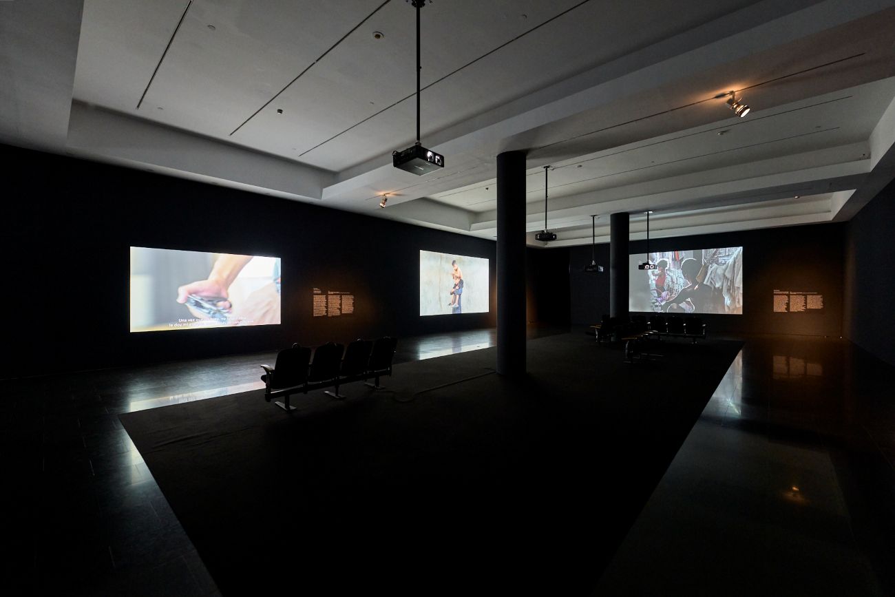 Exhibition views of "The Act of Filming: Video in the MACBA Collection", 2026. Photo: Miquel Coll