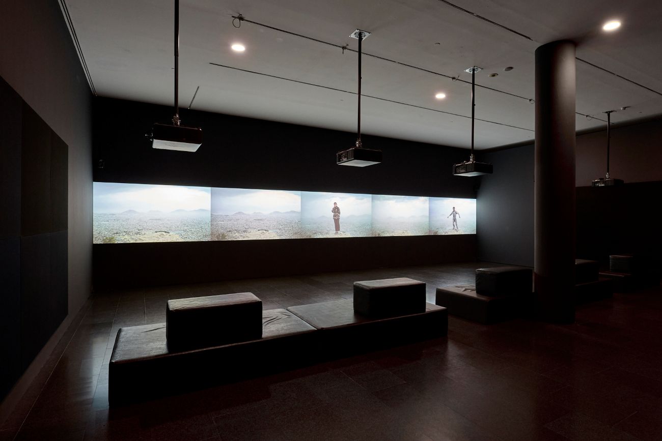 Exhibition views of "The Act of Filming: Video in the MACBA Collection", 2026. Photo: Miquel Coll