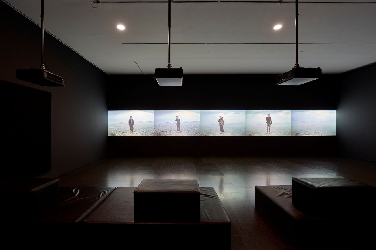 Exhibition views of 