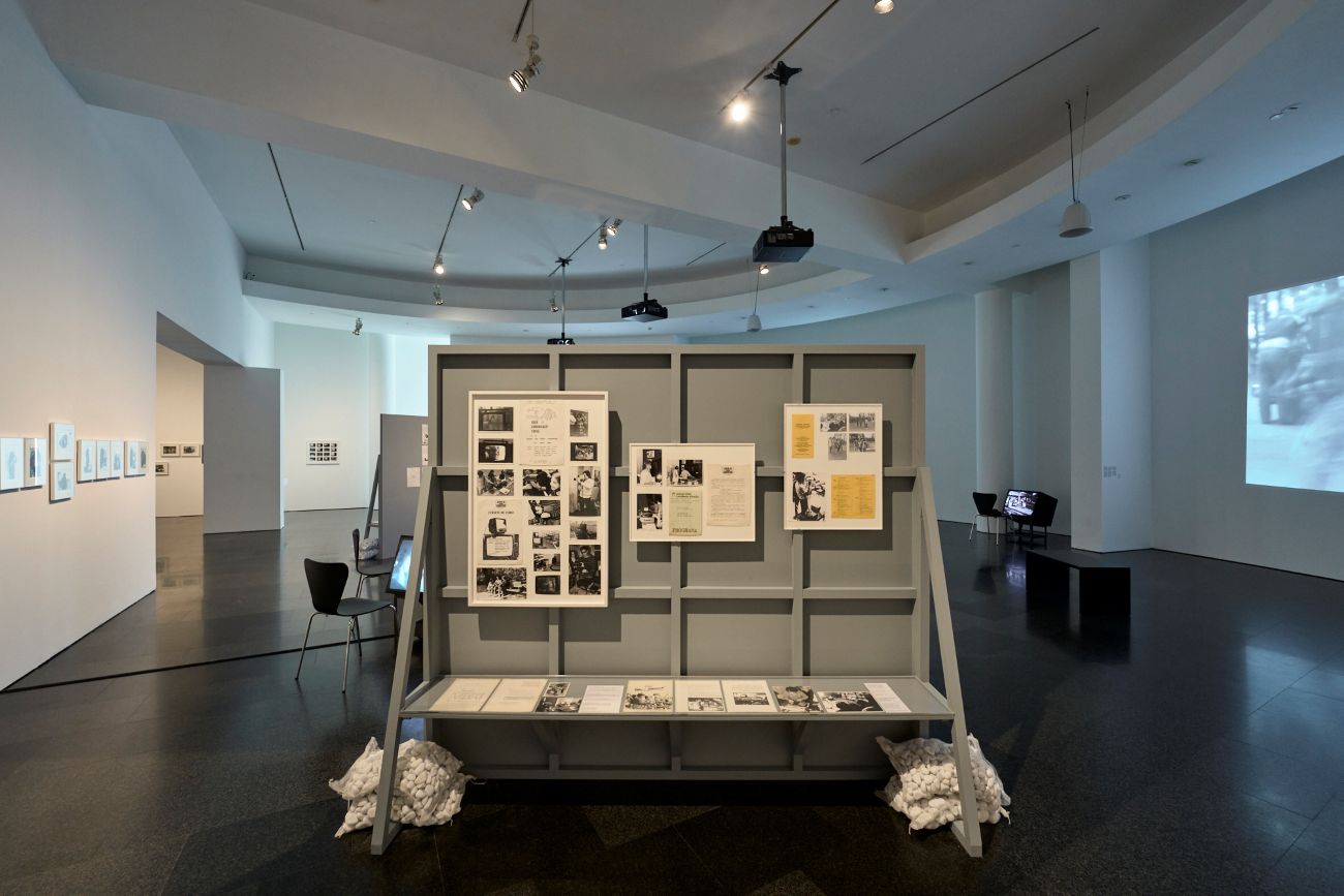 Exhibition views of "The Act of Filming: Video in the MACBA Collection", 2026. Photo: Miquel Coll