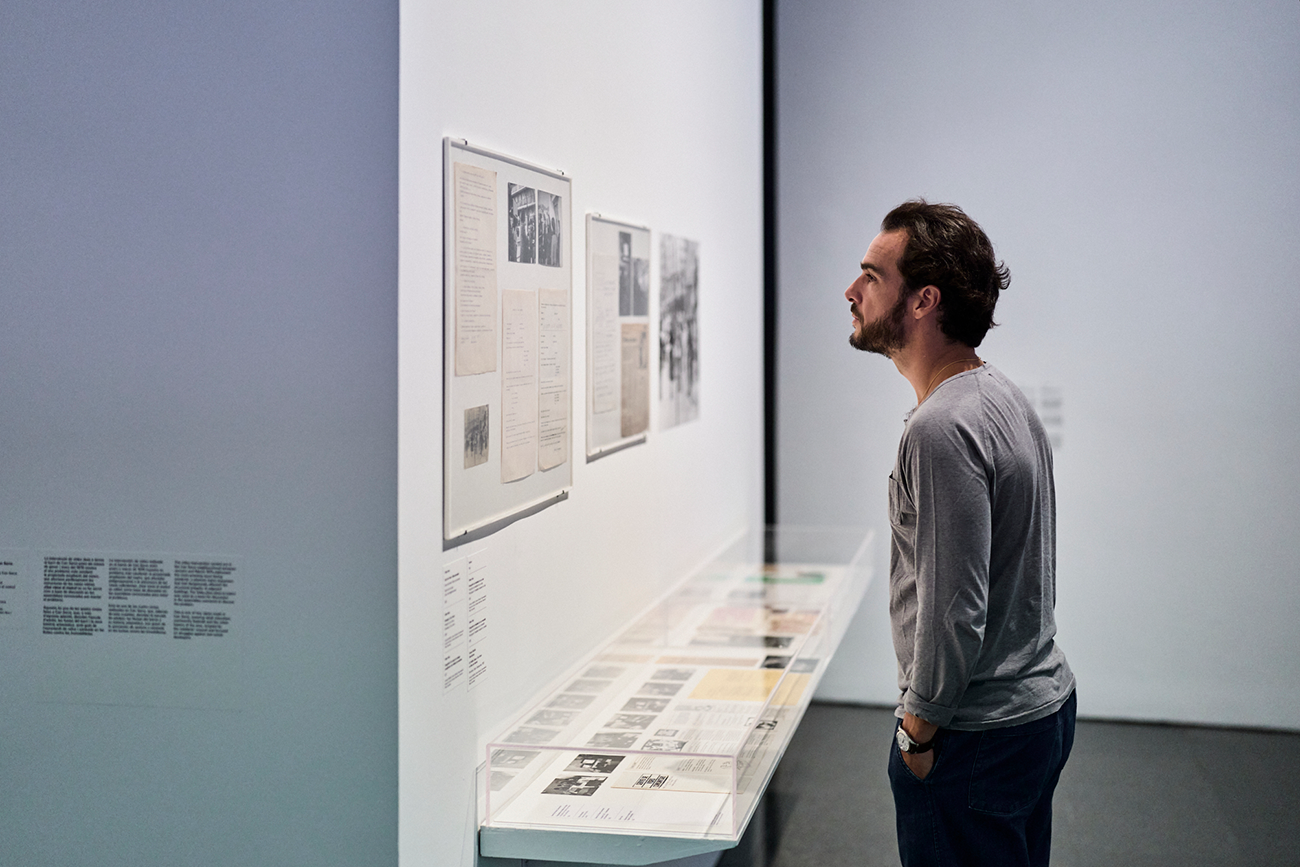 Exhibition views of "The Act of Filming: Video in the MACBA Collection", 2026. Photo: Miquel Coll