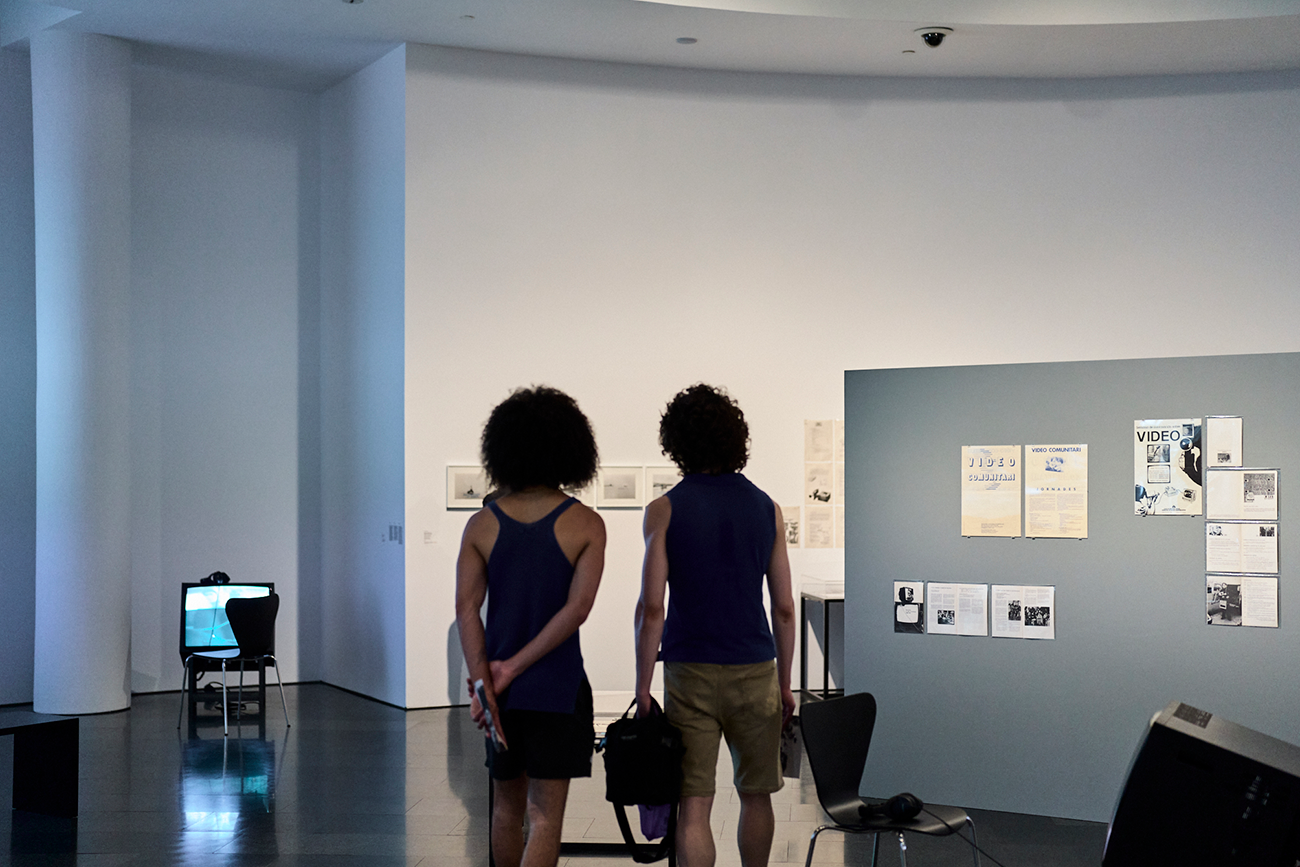 Exhibition views of "The Act of Filming: Video in the MACBA Collection", 2026. Photo: Miquel Coll
