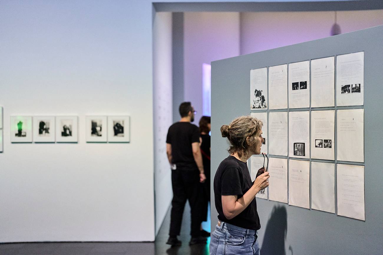 Exhibition views of "The Act of Filming: Video in the MACBA Collection", 2026. Photo: Miquel Coll